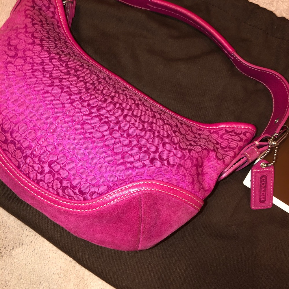 Pink Coach Bag - Picture 3 of 7